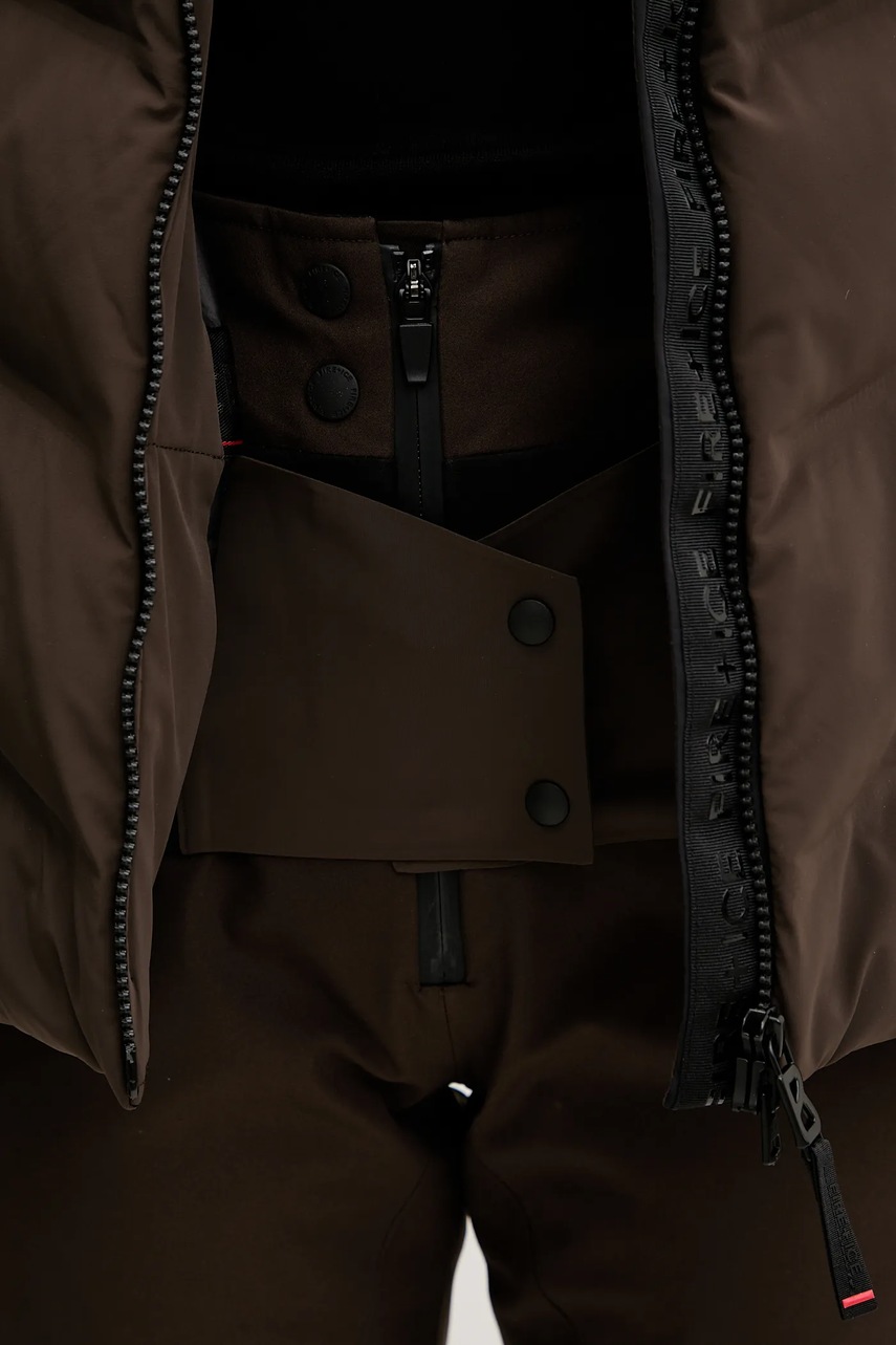 Μπουφάν για σκι BOGNER Fire+Ice TEC-SAEL χρώμα: καφέ, 34539137 φωτογραφία