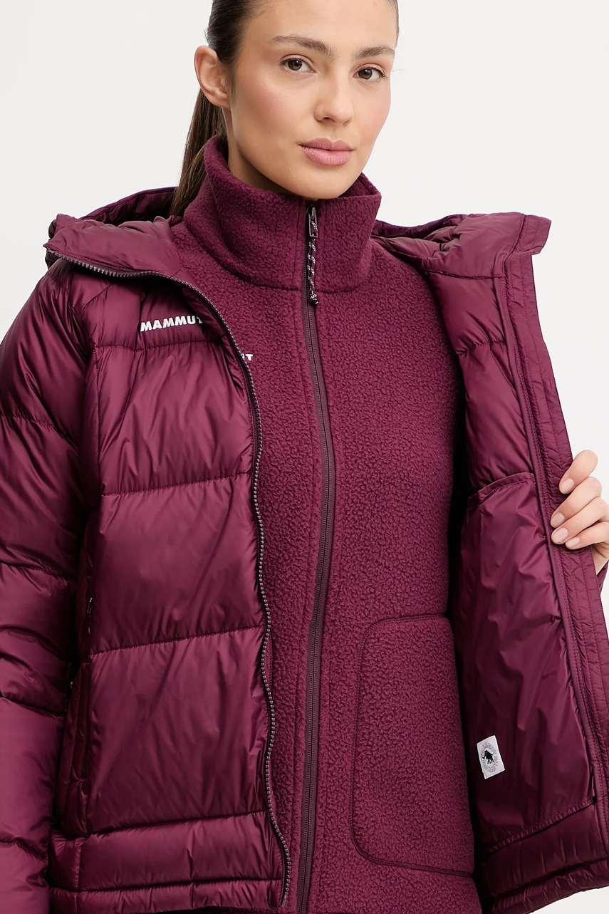 Péřová sportovní bunda Mammut Glacier Glow (obrázek 6)