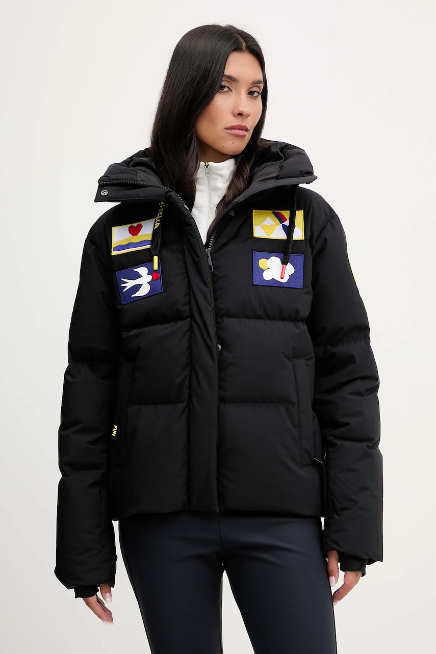 Rossignol geacă de schi din puf JCC culoarea negru, RLOWJ21