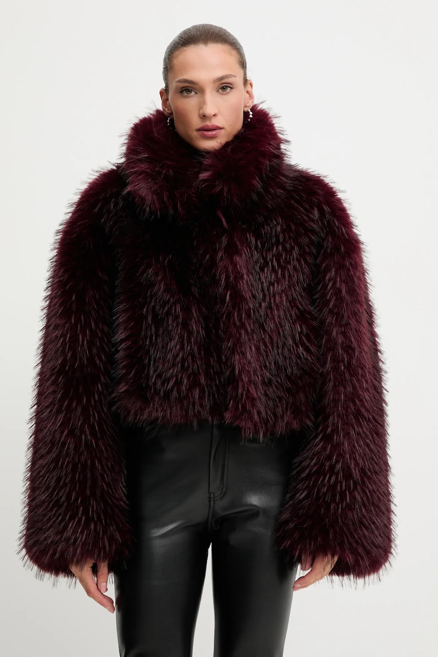 Rotate palton culoarea bordo, 1146862734