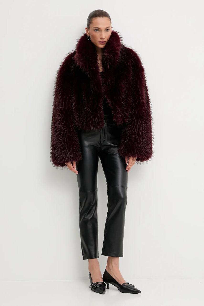 Пальто Rotate цвет бордовый  1146862734