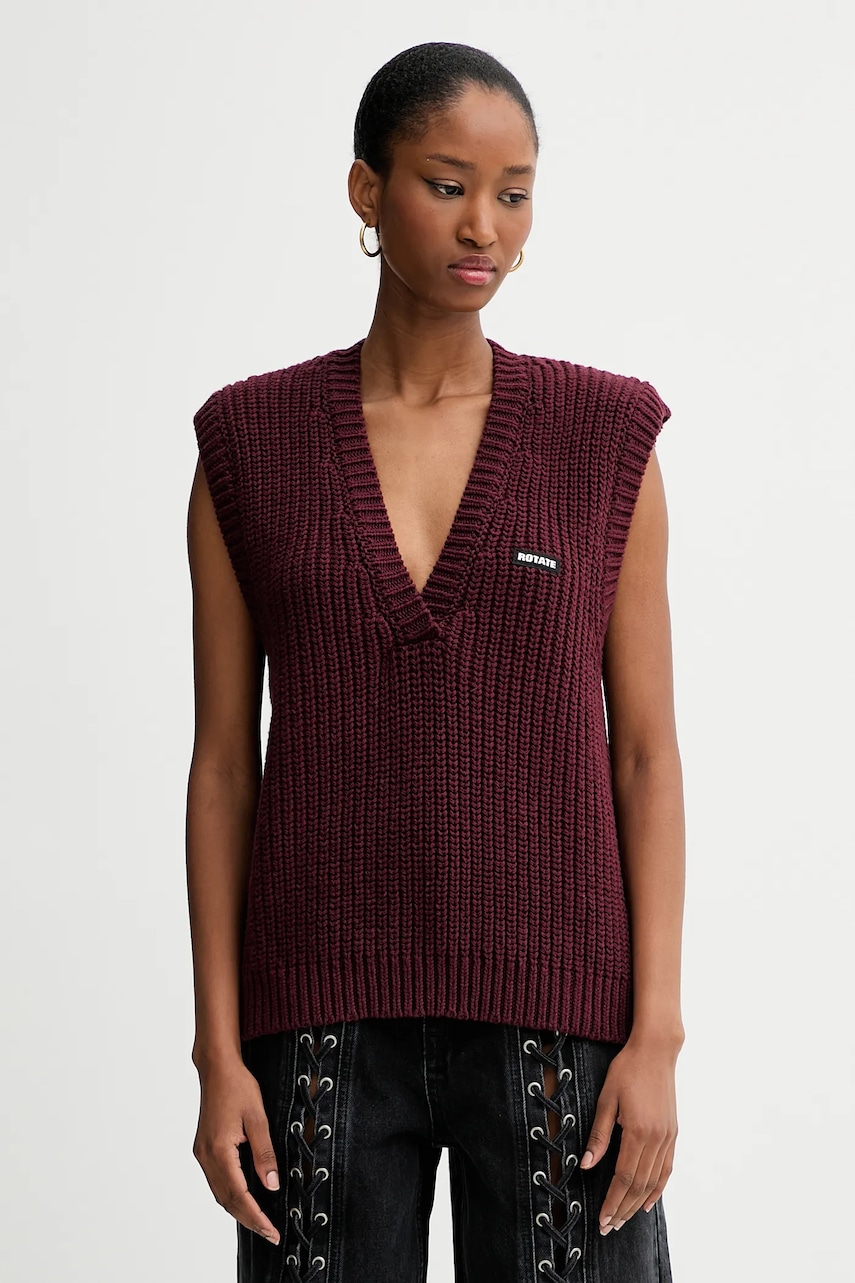 Rotate vestă din amestec de lână călduros, 1147332734