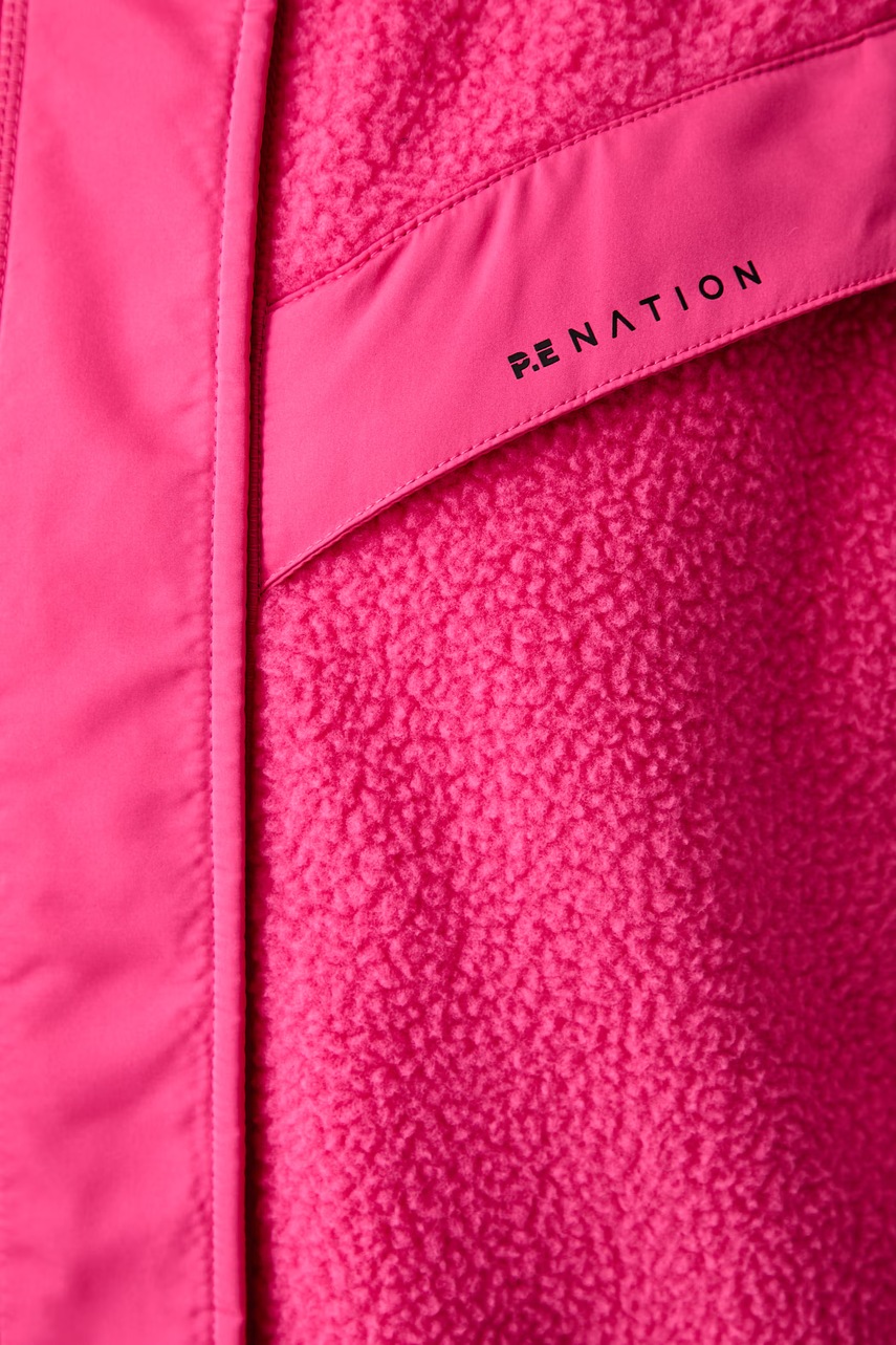 P.E Nation P.E Nation μπλούζα με κουμπιά γυναικεία φλις Shelter Sherpa - 5