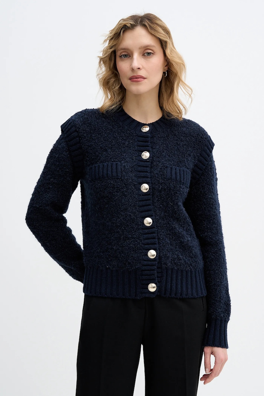 Sisley cardigan din amestec de lână