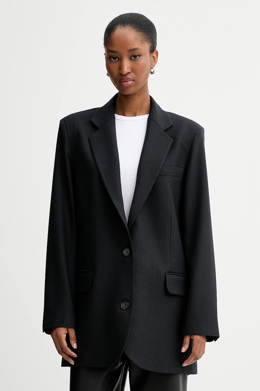 IRO sacou WM07GUILDA culoarea negru, un singur rând de nasturi, GUILDA