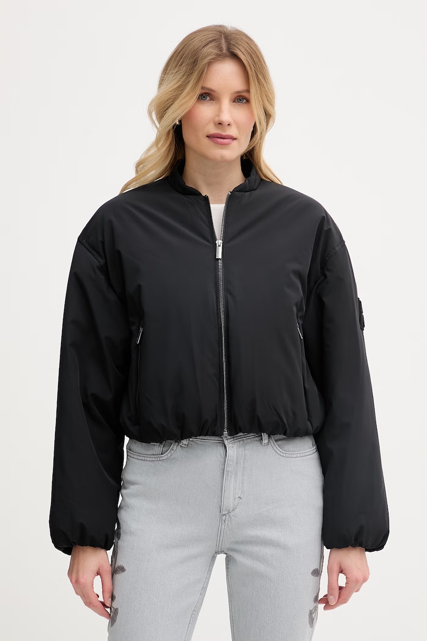 DKNY geacă bomber pentru femei MATTE