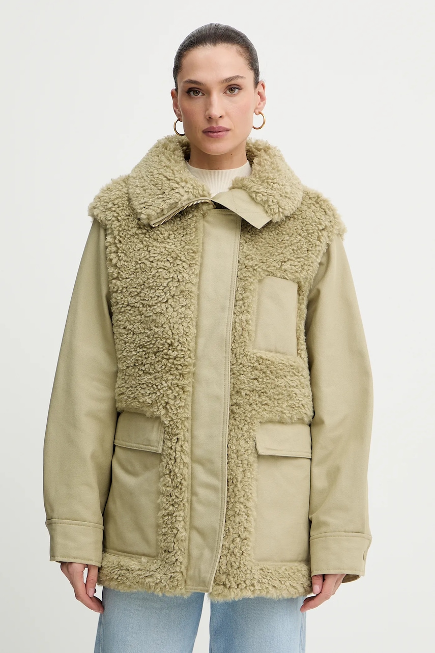 Marc O'Polo geacă culoarea verde, de tranziție, 5000006625