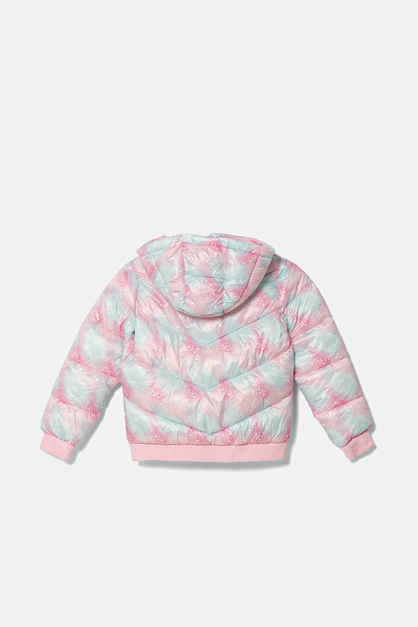 Детская куртка Guess цвет розовый J5YL02 WEGY0