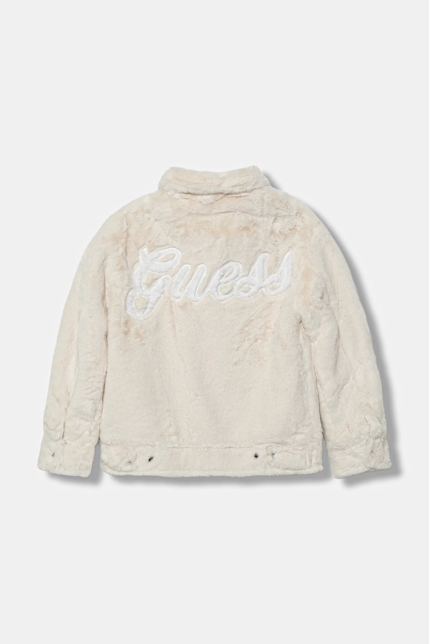 Levně Dětská bunda Guess béžová barva, J5YL18 K8BV0