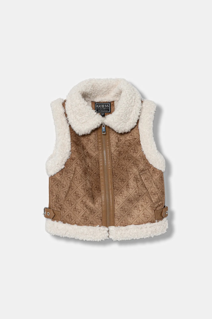 Levně Vesta Guess hnědá barva, J5YN03 WHGN0