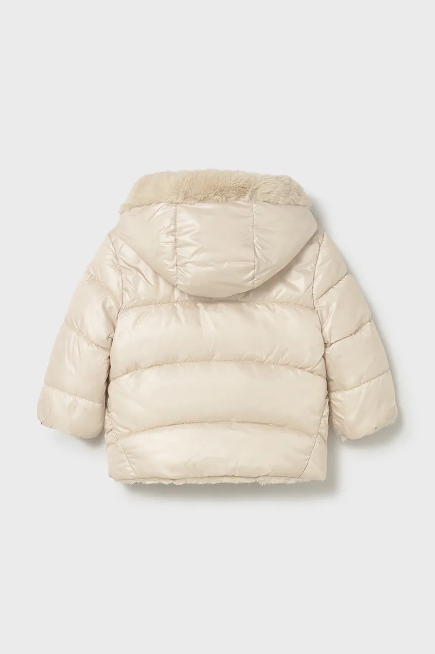 Двусторонняя куртка для младенцев Mayoral цвет бежевый 2435