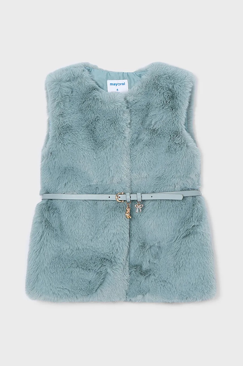 Mayoral vestă copii culoarea verde, 4315