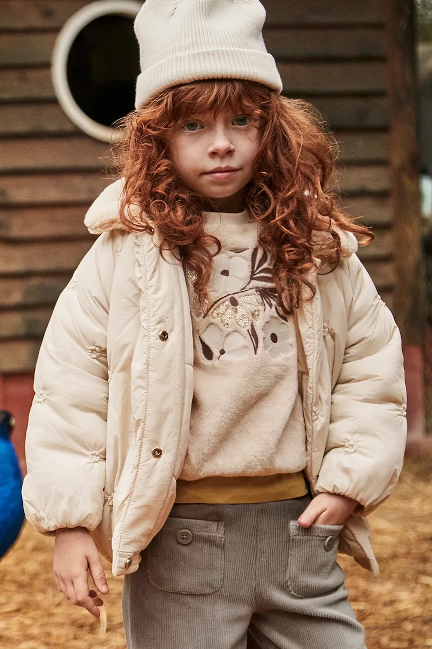 Mayoral geacă copii culoarea bej, 4446