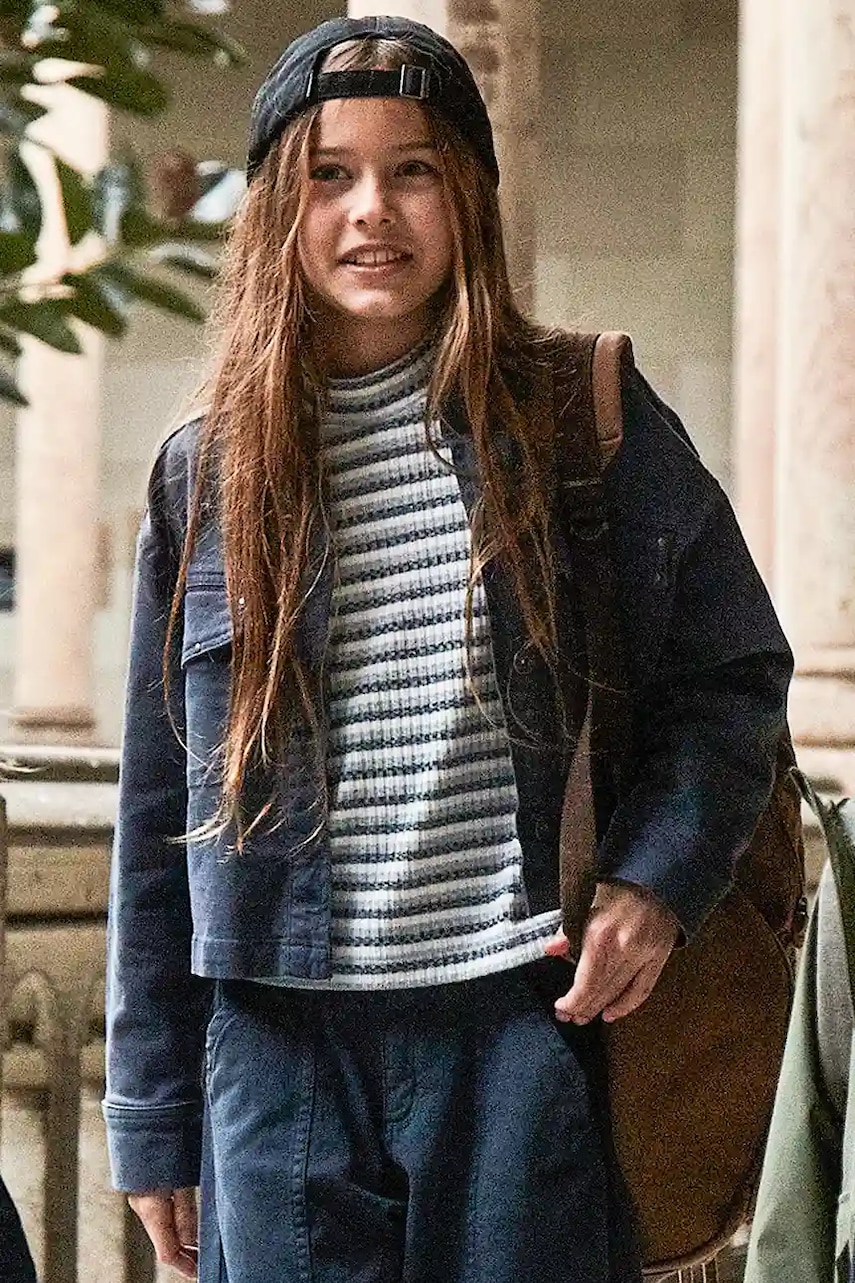 Mayoral geacă de blugi pentru copii