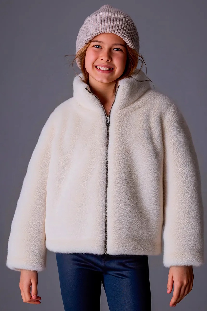 Levně Dětská bunda Mayoral béžová barva, 7429