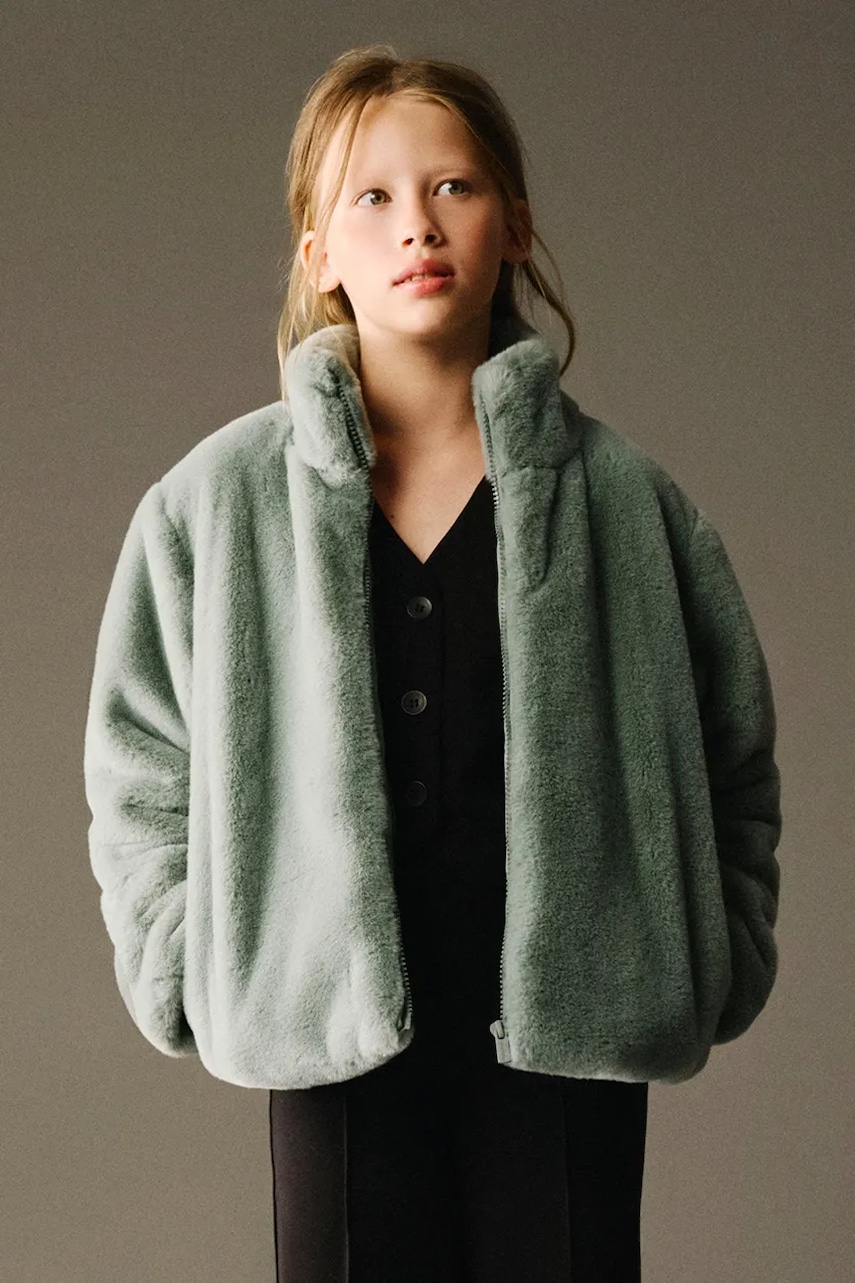 Dětská bunda Mayoral tyrkysová barva, 7429