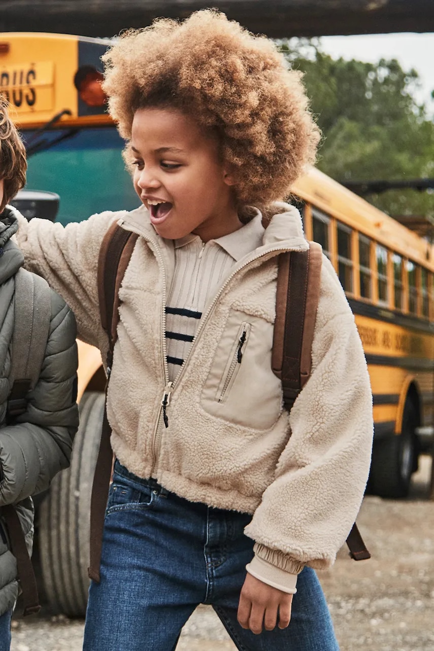 Mayoral geacă copii culoarea bej, 7435