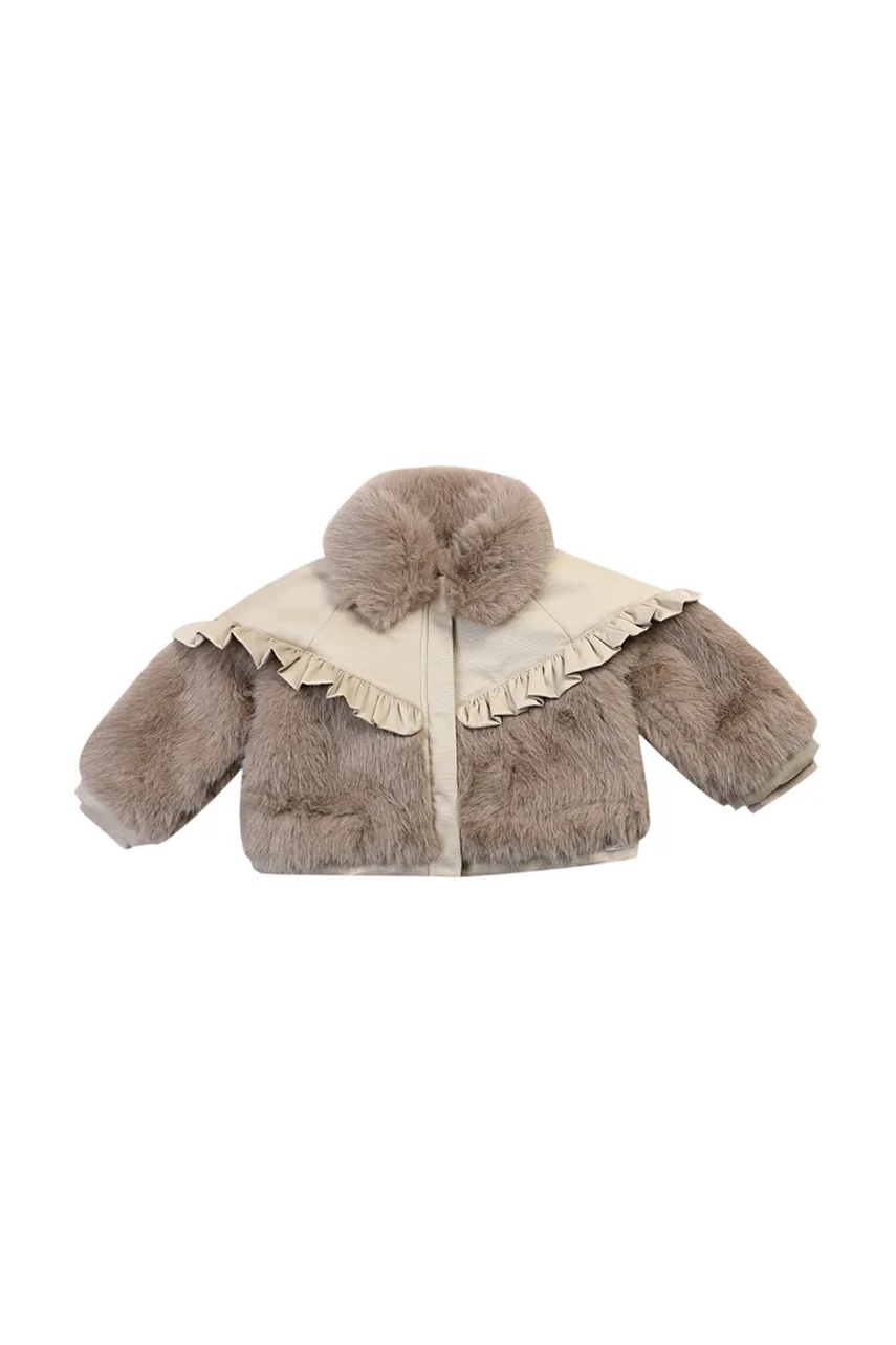 Детская куртка Donsje Elsbeth Jacket цвет коричневый 4105300