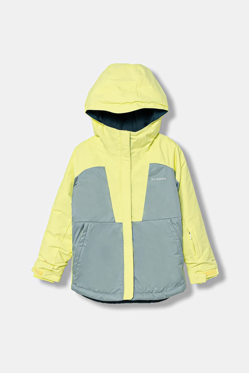 Columbia geacă copii Mighty Mogul culoarea turcoaz, 2089611