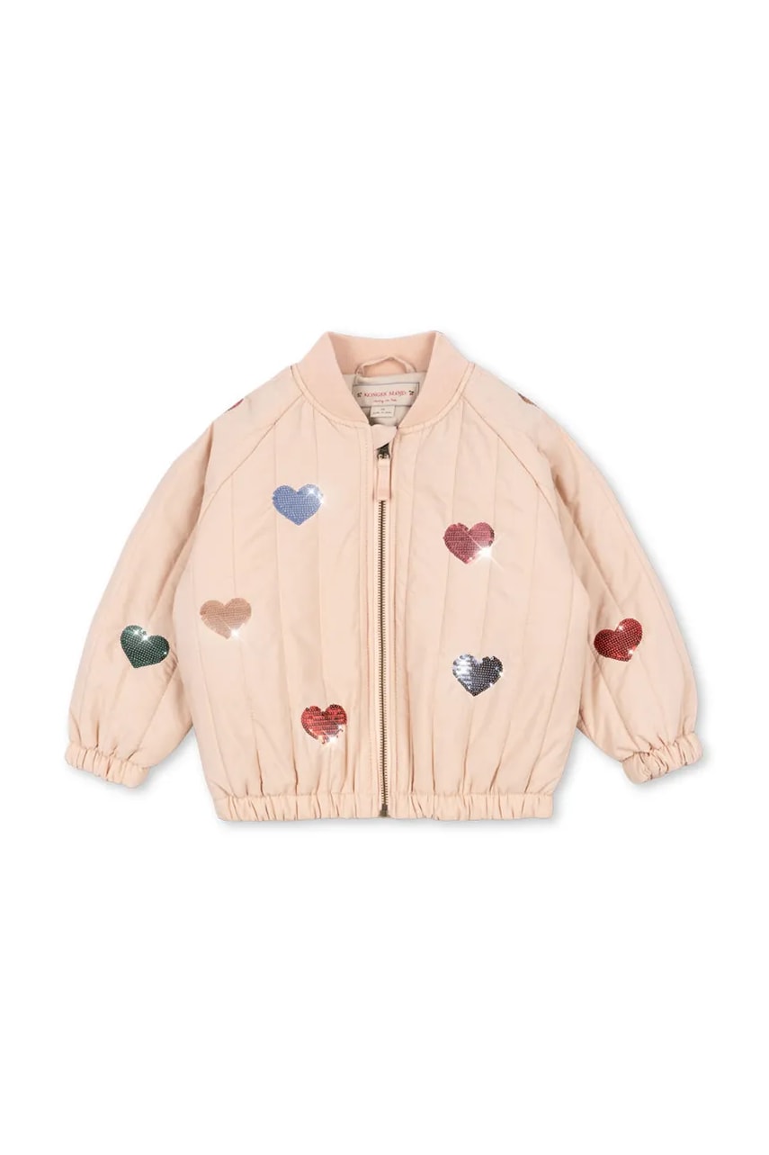 Куртка Konges Sløjd JUNO SEQUIN BOMBER JACKET цвет розовый KS103490 Куртка Konges Sløjd JUNO SEQUIN BOMBER JACKET цвет розовый KS103490