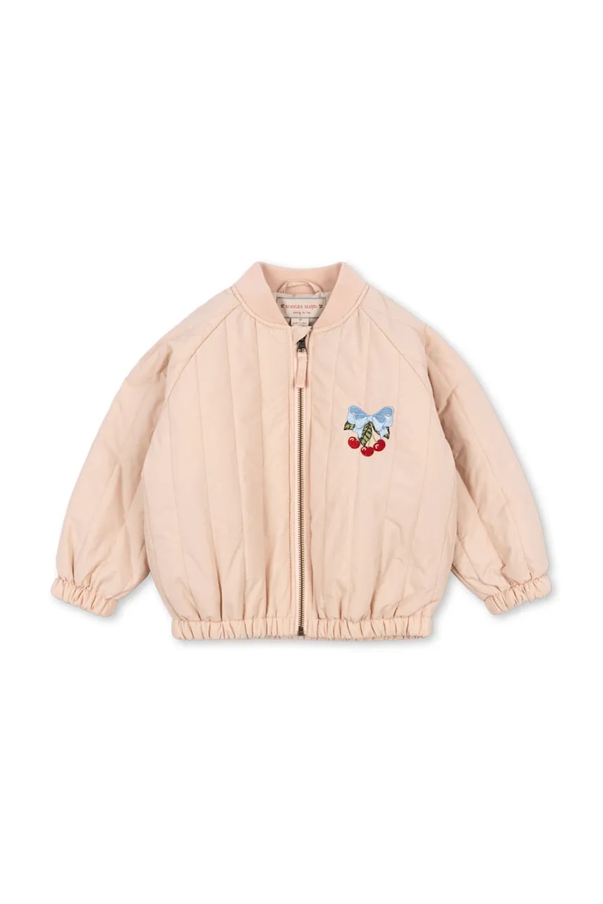 Детская куртка-бомбер Konges Sløjd JUNO BOMBER JACKET цвет бежевый KS103484 Детская куртка-бомбер Konges Sløjd JUNO BOMBER JACKET цвет бежевый KS103484