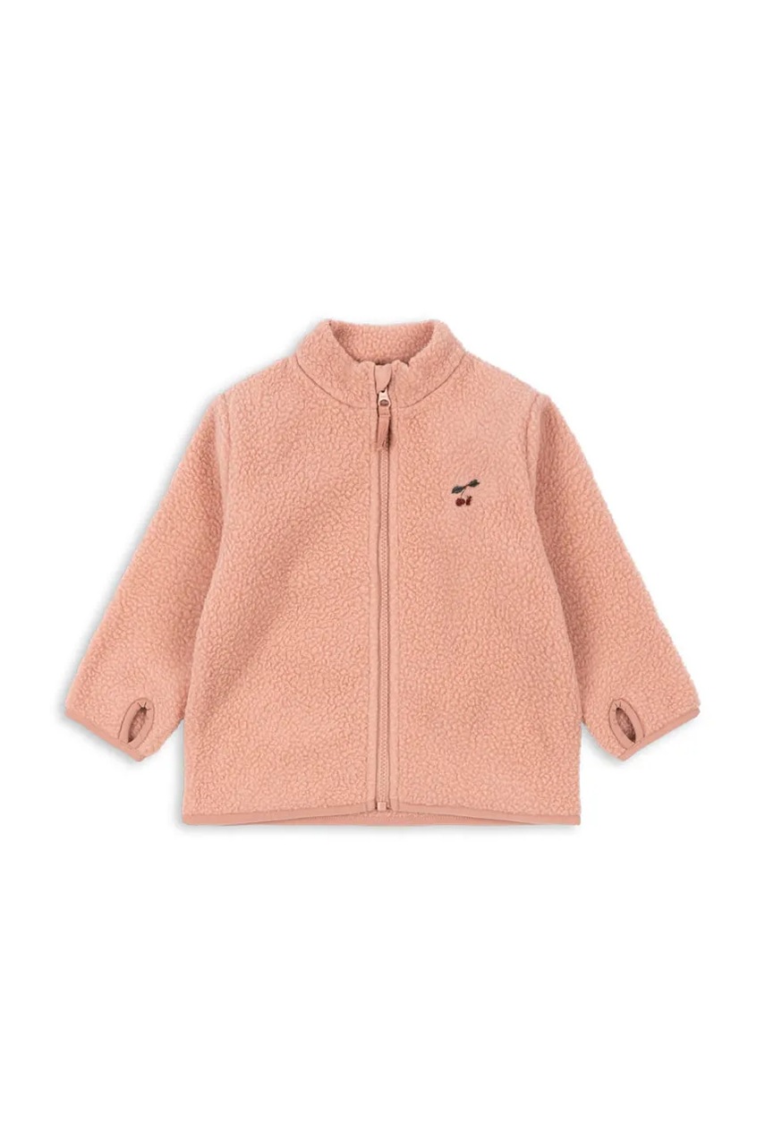Детская куртка Konges Sløjd THERMY FLEECE JACKET GRS цвет розовый KS103548