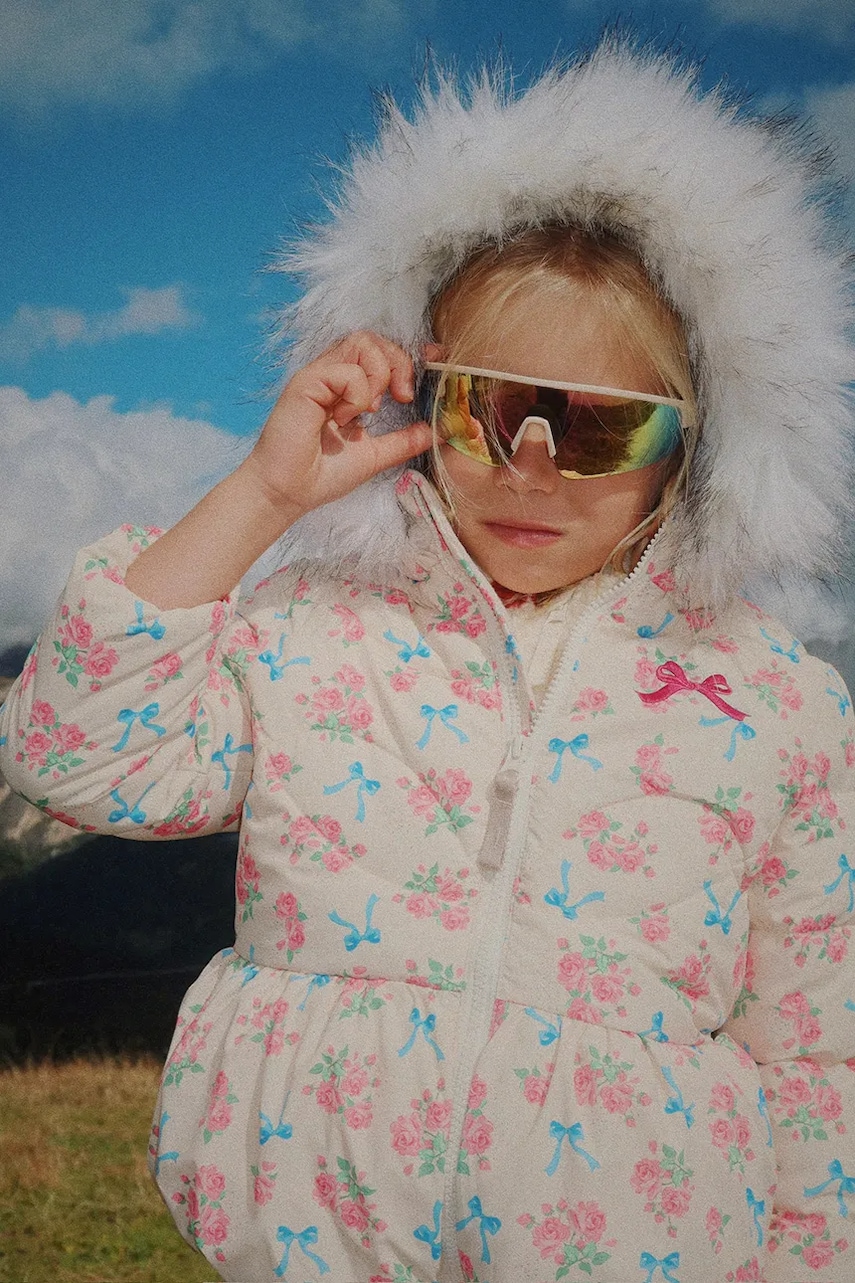 Konges Sløjd geacă copii SIGGE JACKET GRS culoarea bej, KS103534