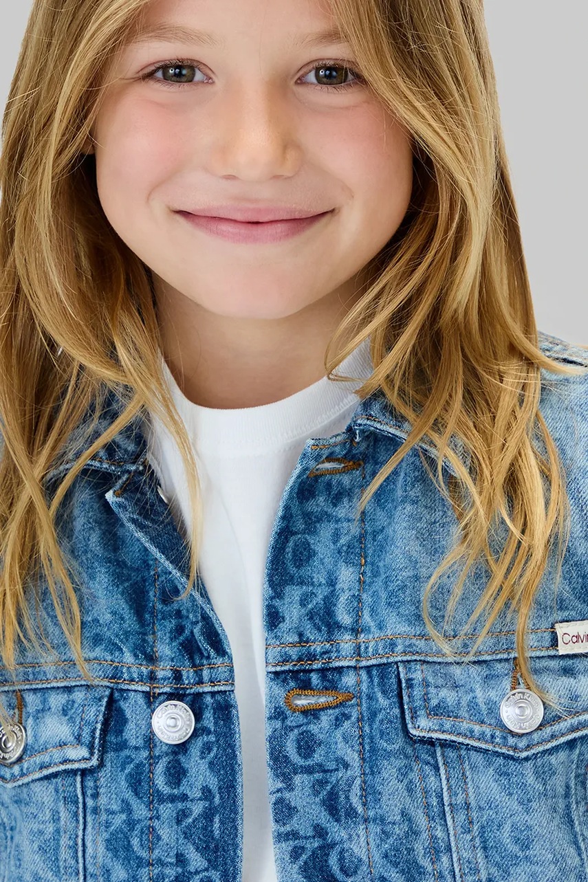 Dětská riflová bunda Calvin Klein Jeans (obrázek 5)