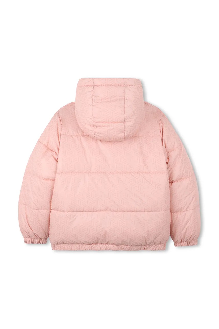 Детская двусторонняя куртка Kenzo Kids цвет розовый K61305