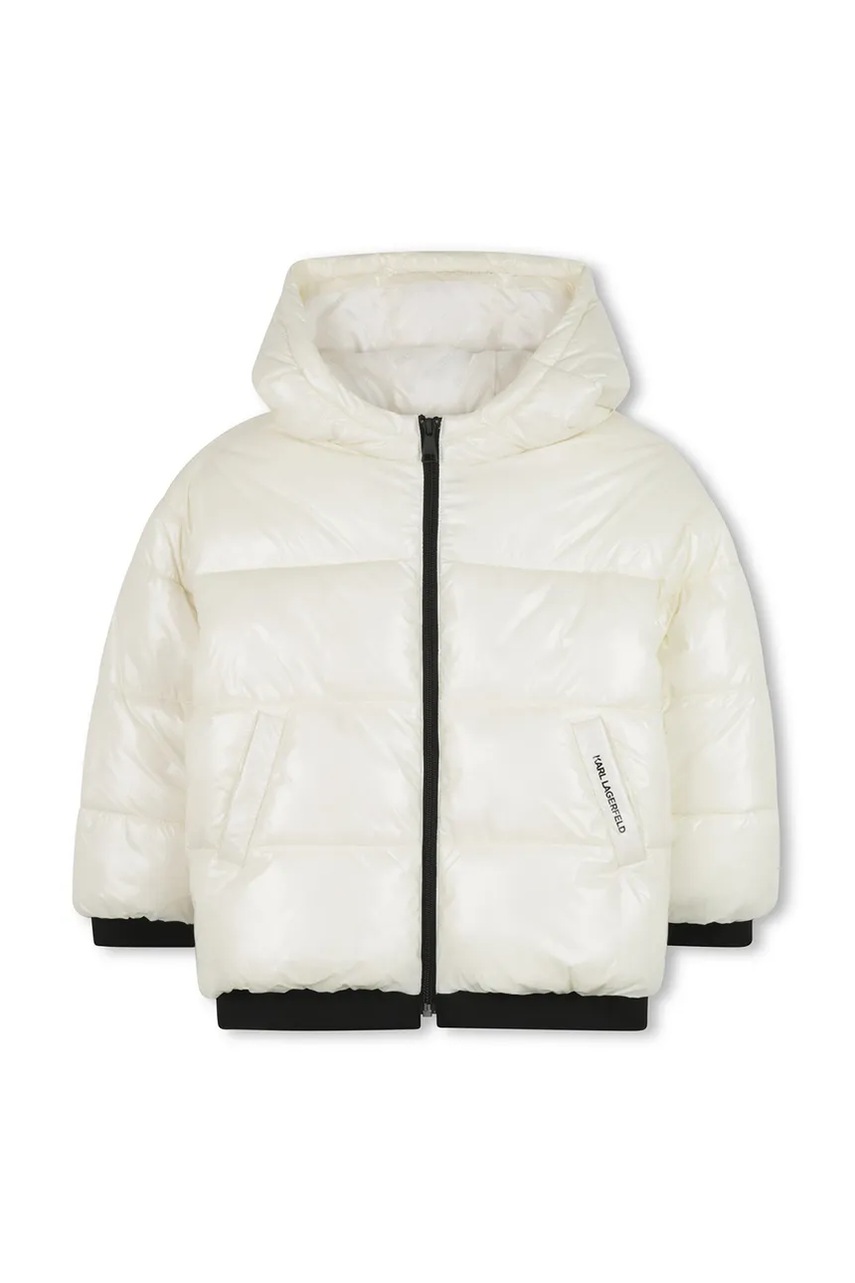 Детская куртка Karl Lagerfeld цвет белый Z30599 Детская куртка Karl Lagerfeld цвет белый Z30599