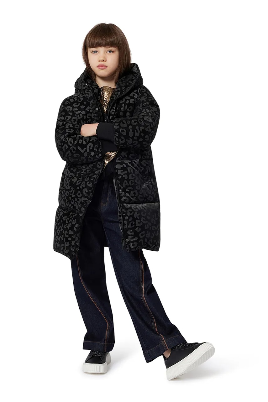 Karl Lagerfeld geacă copii culoarea negru, Z30601