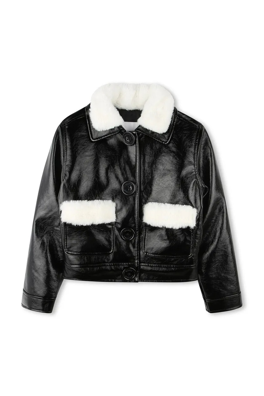 Детская куртка Marc Jacobs цвет чёрный W60563