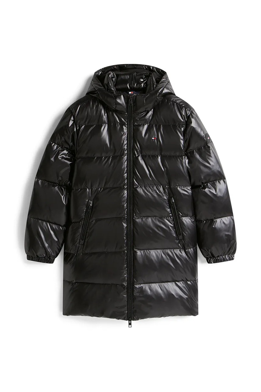 Детская куртка Tommy Hilfiger цвет чёрный KG0KG08761