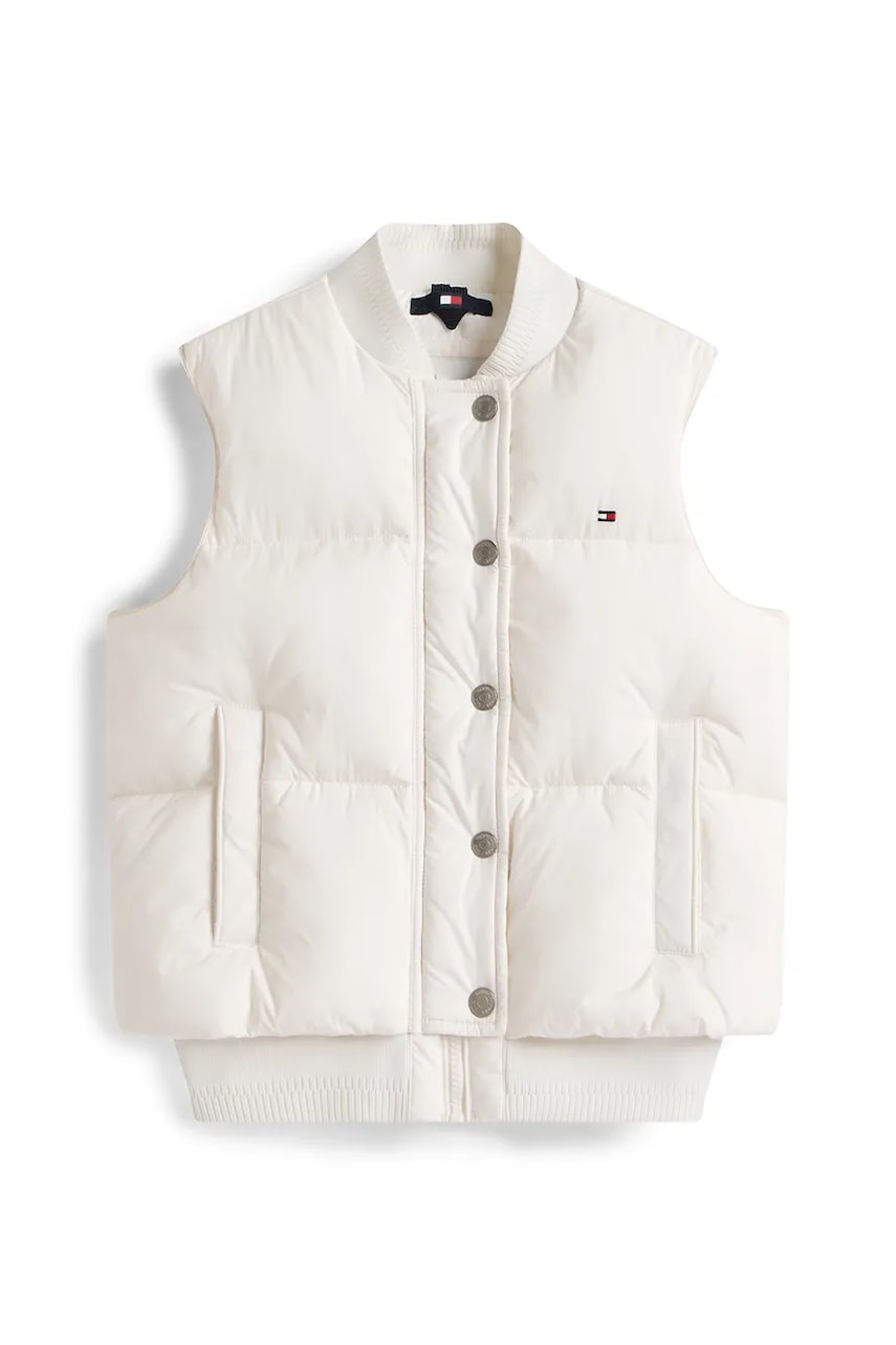 Куртка Tommy Hilfiger цвет белый KG0KG08856 Куртка Tommy Hilfiger цвет белый KG0KG08856