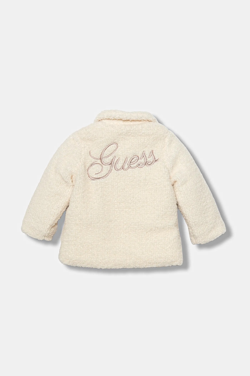 Куртка для младенцев Guess цвет бежевый A5BL01 WGIT0 Куртка для младенцев Guess цвет бежевый A5BL01 WGIT0