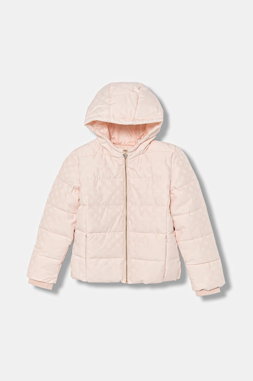 Levně Dětská bunda Guess růžová barva, J5BL22 WI140