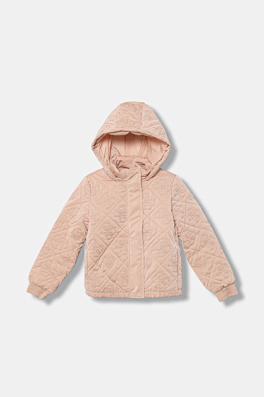 Levně Dětská bunda Guess růžová barva, K5BL03 W3080