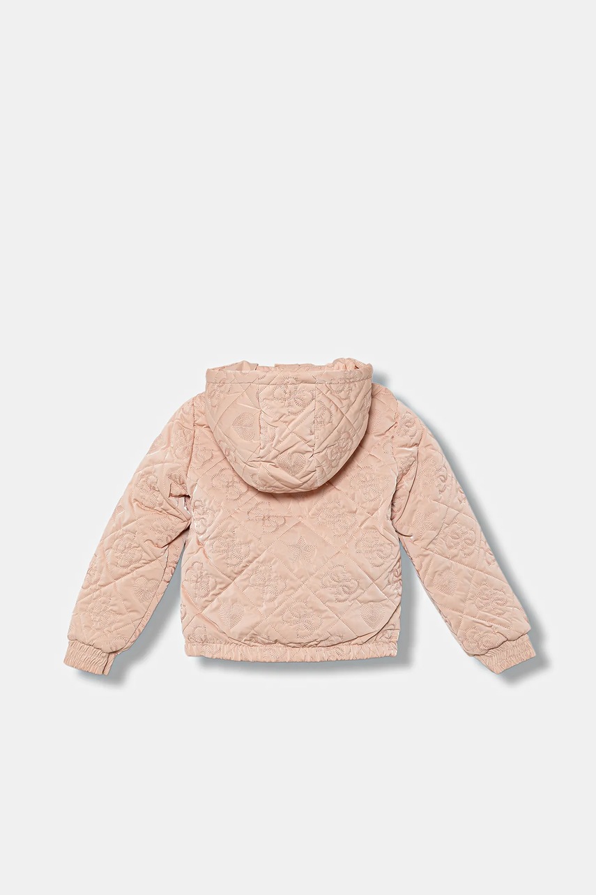 Детская куртка Guess цвет розовый K5BL03 W3080