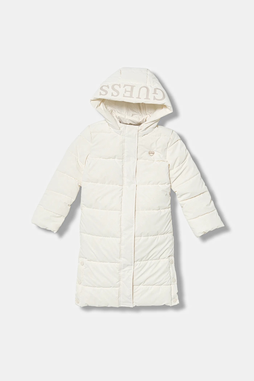 Dětská bunda Guess béžová barva, K5BL05 WGIW0