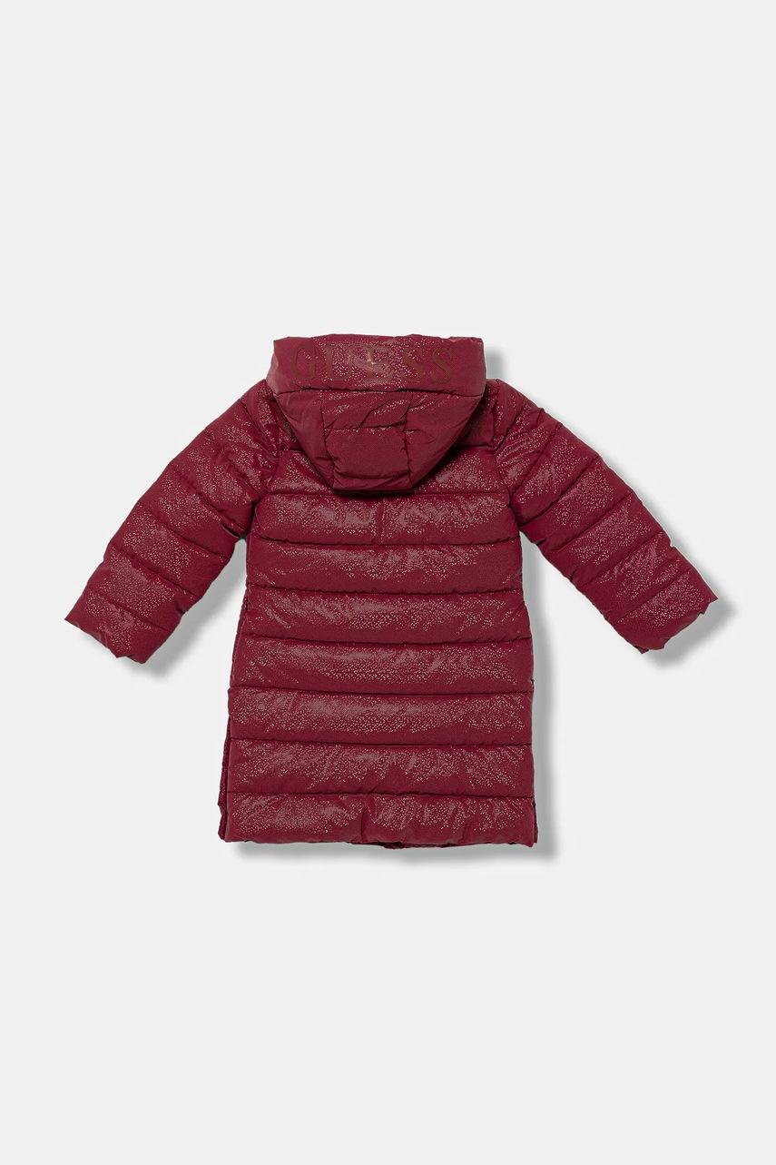 Детская куртка Guess цвет бордовый K5BL05 WGIW0