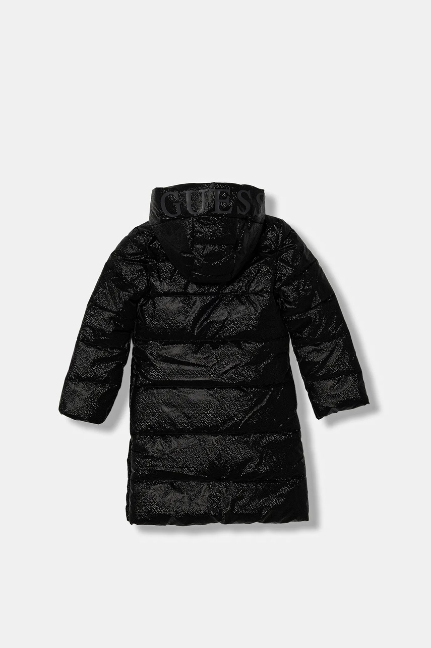 Дитяча куртка Guess колір чорний K5BL05 WGIW0
