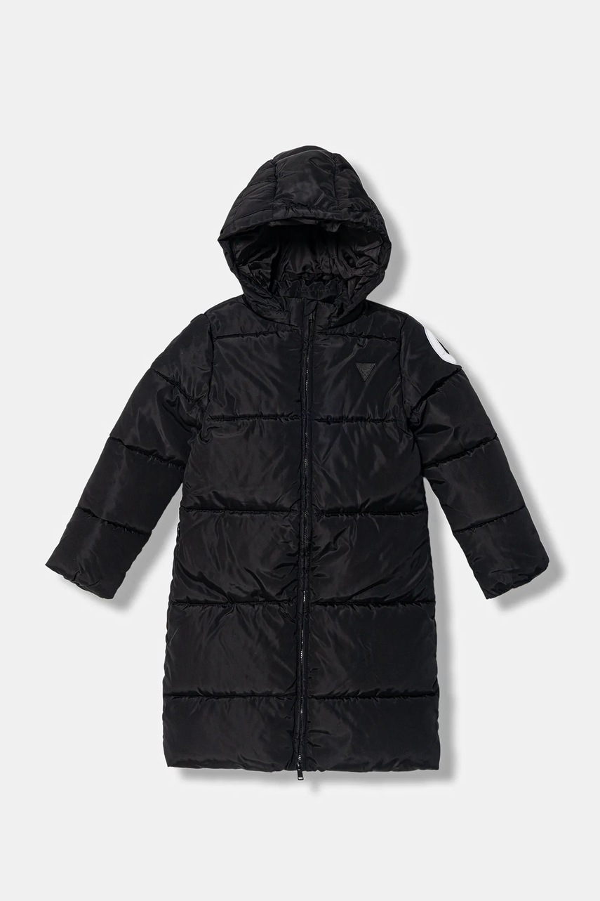 Levně Dětská bunda Guess černá barva, K5BL07 WB240