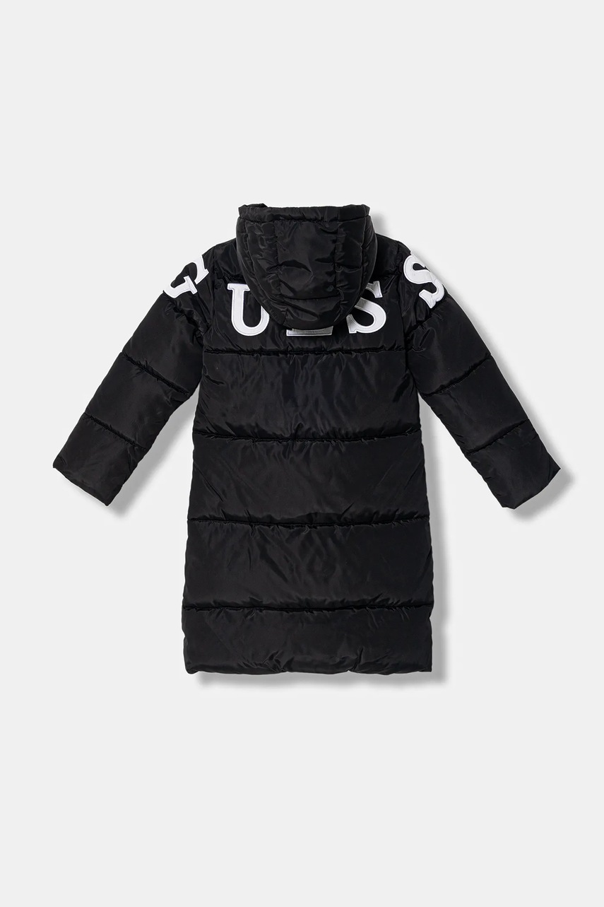 Хлопковый детский лонгслив Guess цвет чёрный K5BL07 WB240