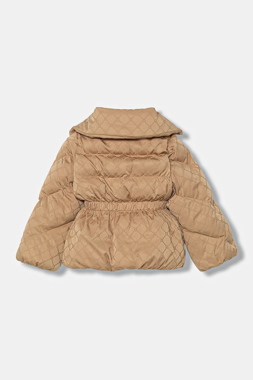 Дитяча куртка Elisabetta Franchi колір бежевий EFGB130.C.NY198