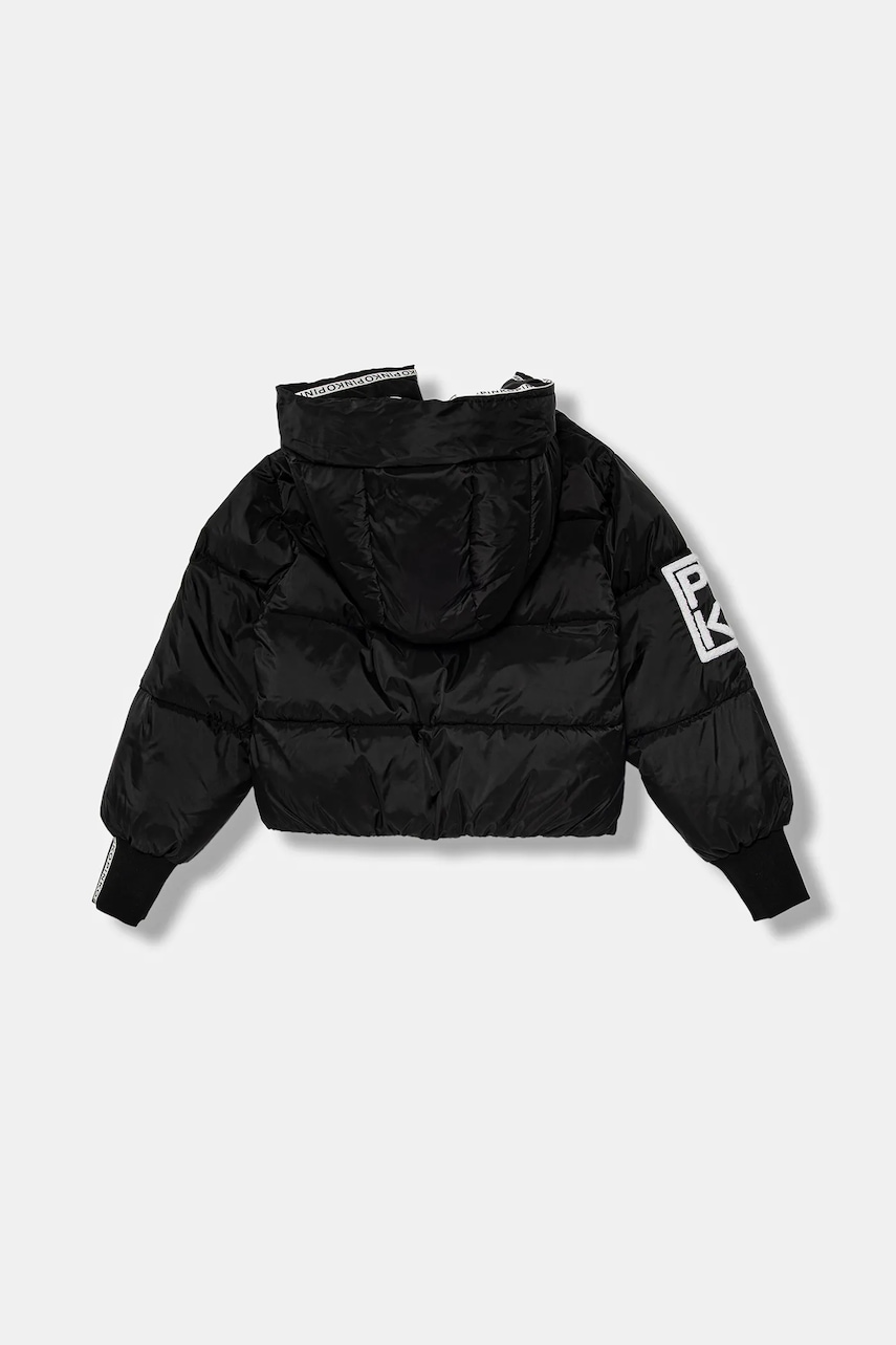 Дитяча куртка Pinko колір чорний KFGB009.C.NY026 в Луцьку Дитяча куртка Pinko колір чорний KFGB009.C.NY026 в Луцьку