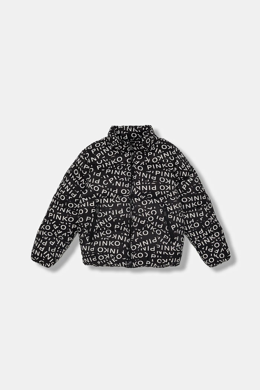 Levně Dětská bunda Pinko černá barva, KFGB013.C.NY023