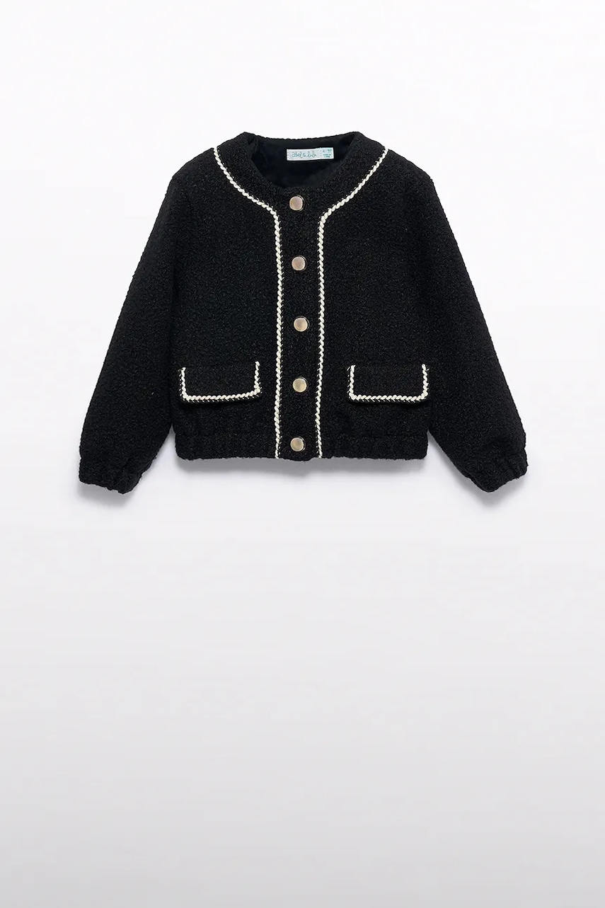 Детская куртка Abel&Lula цвет чёрный 5843 в Херсоне Детская куртка Abel&Lula цвет чёрный 5843 в Херсоне