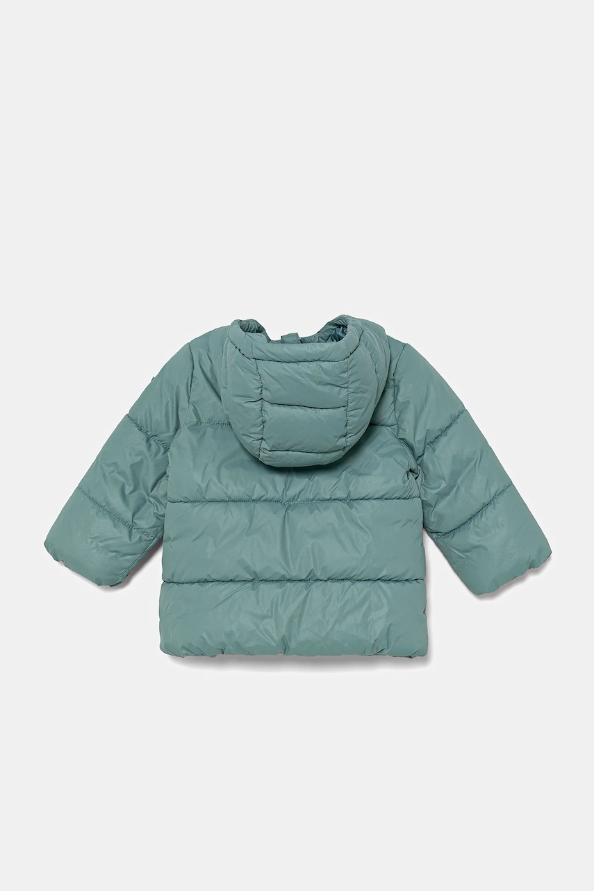 Детская куртка United Colors of Benetton цвет бирюзовый 2NQRGN03V Детская куртка United Colors of Benetton цвет бирюзовый 2NQRGN03V