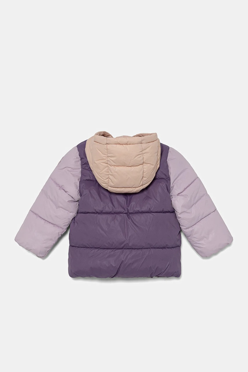 Детская куртка United Colors of Benetton цвет фиолетовый 2NQRGN03V Детская куртка United Colors of Benetton цвет фиолетовый 2NQRGN03V