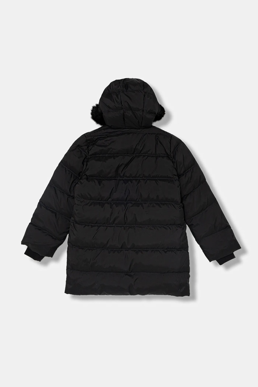 Детская пуховая куртка United Colors of Benetton цвет чёрный 2WU0CN04Z